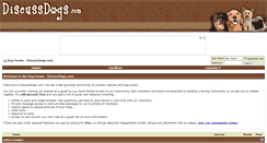 Desktop Screenshot of discussdogs.com